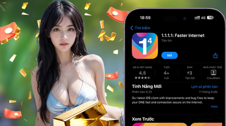Hình ảnh quảng cáo của 788bet hiển thị nền tảng và các lợi ích